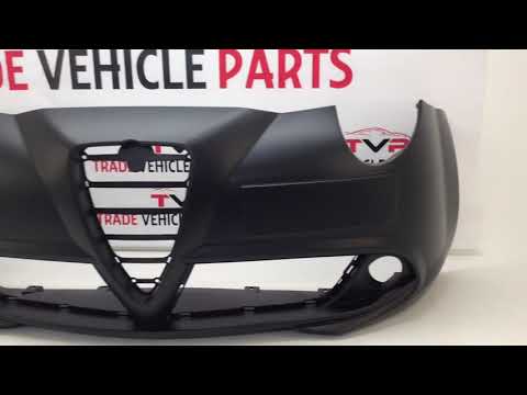 Fits Alfa Romeo Mito 2009-2016 Front Bumper Primed With Tow Eye Cover video