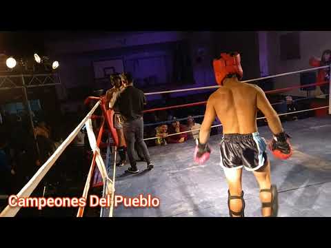 🥊Logan Vs Nico Grabacno - KICK BOXING - AMATEUR - Campeones Del Pueblo - Siempre Humilde