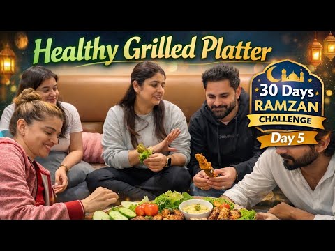 Grilled Platter | Day-5 | 30 Days Ramadan Challenge | Sajid Shilpa Vlogs