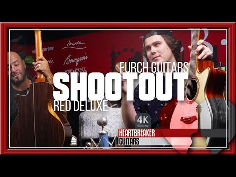 Furch Guitars - Red Deluxe SHOOTOUT! Cocobolo vs. Indian Rosewood! Alpine vs. Sitka! | 4k Video