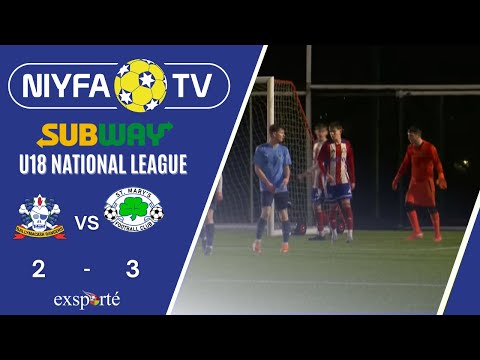 NIYFA TV - U18 Ballymacash Rangers v St Marys FC  (16/01/2026)
