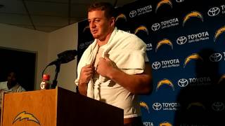 Kyle Emanuel: Chargers-Lions Press Conference