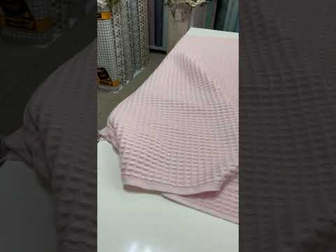 Вафельное полотно бледно-розовый ТН