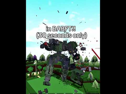 how to make your first pvp mech in babft! #babft #roblox