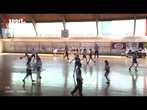 ŽKK Livno - ŽKK Igman (predkadetkinje)