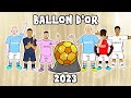🏆THE BALLON D'OR 2023🏆 (Messi Haaland Mbappe)