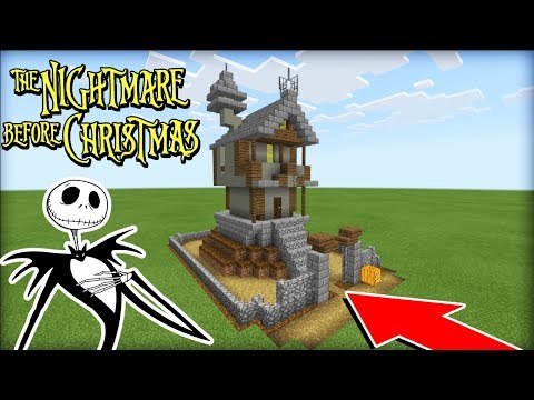 TSMC - Minecraft - Minecraft Tutorial: How To Make Jack Skellingtons House "The Nightmare Before Christmas"