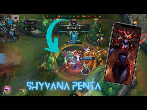 Black Dragon Pentakill GG - Shyvana - Wild Rift | Feat. Underdog NorcoRange!