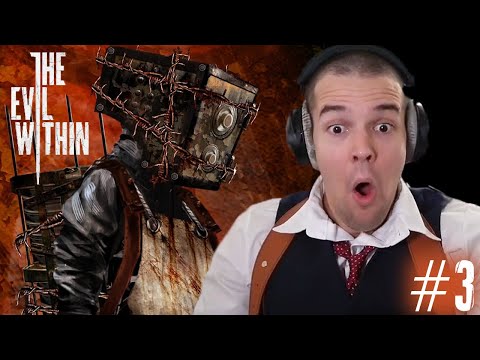 GOD HELP ME THIS GAME IS TOO HARD BUT I CAN'T STOP :( PT. 3 - The Evil Within Full Game Playthrough