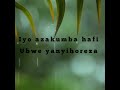 umugaragu w'urukundo lyrics cover by Bivann  indirimbo yasubiwemo yakozwe na kalimba Deo