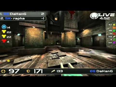 QuakeCon 2012 Tournament - rapha vs DaHanG - Masters Duel Semi Finals