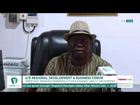 Upper East Min Akamugri Atanga Praises Citi FM & Channel One TV for Support at PEARL Framework Forum