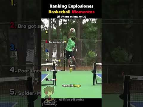 🔴RANKING MEJORES EXPLOSIONES EN BASKETBALL 🌀Parodia Español🌀[ Rankings en Español ] #memes #humor