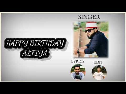 HAPPY BIRTHDAY ALFIYA //SINGER ALI SAJIPA // LYRICS FAYAZ MANIPAL //ANIS BAJPE🥀🖤