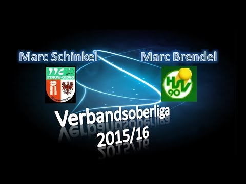 Marc Schinkel - Marc Brendel (Tischtennis 2016)