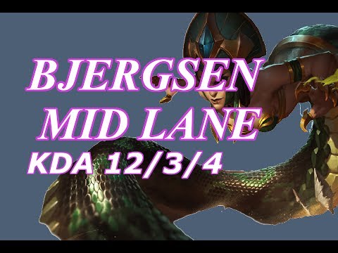 TSM Bjergsen - Cassiopeia vs Taliyah - NA LOL Solo Rank