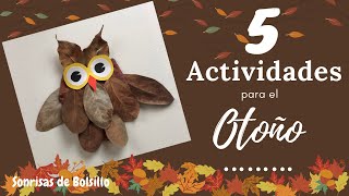 Otoño 🍁 5 actividades