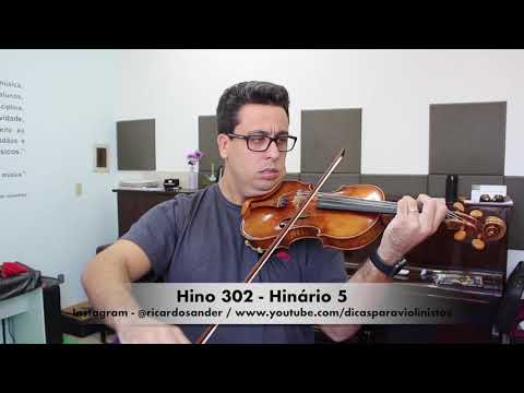Hino 302 Violino Hinário 5 CCB