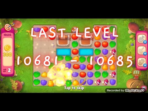 LAST LEVEL THIS WEEK #10681 #10682 #10683 #10684 #10685 ‼️ GARDENSCAPES (JUNE 30, 2022)