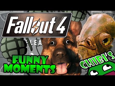 Fallout 4 Funny Moments Ep.1 TRAP RAGE!  Funny Deaths, Dog Glitch.