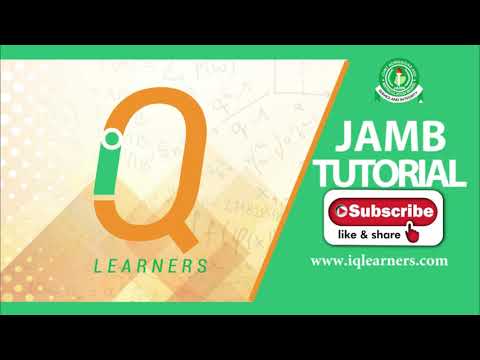 BIOLOGY PAST QUESTIONS AND ANSWER (JAMB)