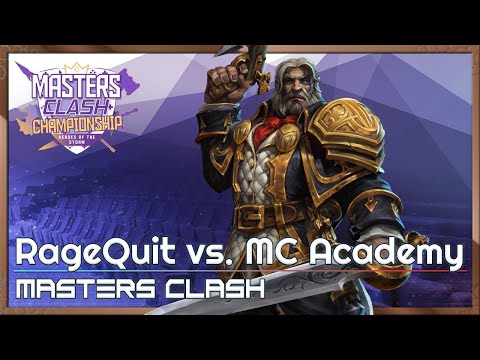 RageQuit vs. MC Academy - Masters Clash - Heroes of the Storm 2022