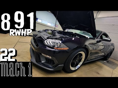 2022 Mustang Mach 1 Whipple Supercharger (890 RWHP DYNO) E85 AND SIMPLE MODS AUTOMATIC