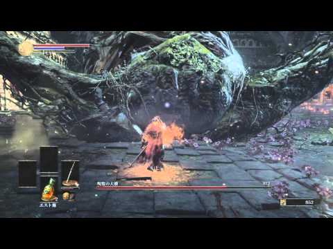 Dark Souls 3 - Cursed Rotted Greatwood Boss Fight Walkthrough [1080P HD]