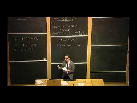 Solid State Physics | Lecture 12: Scattering Experiments II
