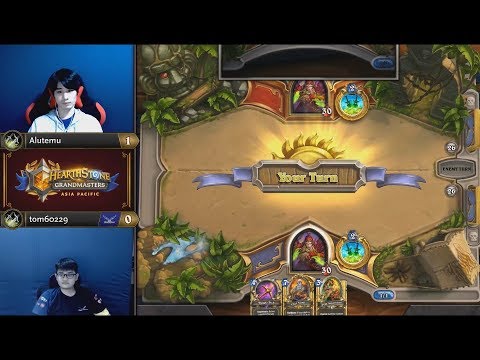 Alutemu vs tom60229 | Hearthstone Grandmasters Asia-Pacific Week 1 Day 1 | GAME 2