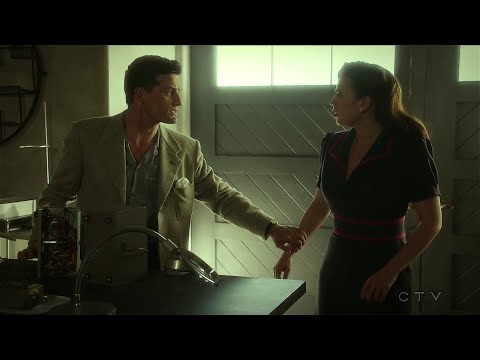 Agent Carter 02x06 scenes: Peggy and Daniel in the lab (after almost kiss)
