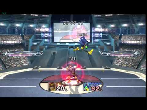 Wyld (Sonic) Vs. Falcon - Project M 3.6 - Netplay