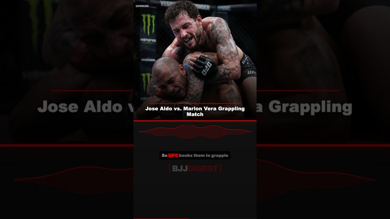 Strikers Don't Grapple: Aldo vs. Vera #Shorts