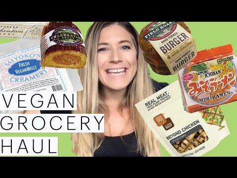 Grocery Haul | AMERICAN VEGAN Food | Soy Curls | Annie's | Field Roast | The Edgy Veg