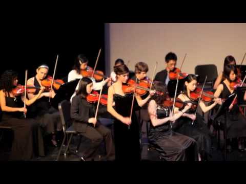 KIERAH  performs Vivaldi's Winter solo with the Semiahmoo Strings Youth Orchestra