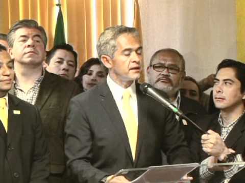 Registro del Dr. Miguel Angel Mancera para Jefe de Gobierno del DF