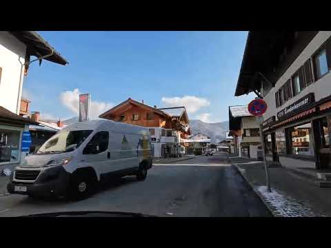 Driving from Unterwössen to Reit im Winkl, Germany 😍