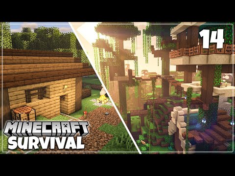 Treehouse Farms & Villager Breeder - Minecraft 1.16 Survival Let's Play