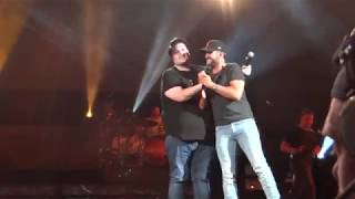 Wade Cota with Luke Bryan Simple Man AZ 6 13 19