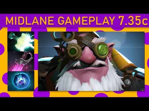 ⭐ New Patch 7.35c Xm Sniper 15+ Kills! Mid Gameplay - Dota 2 Top MMR