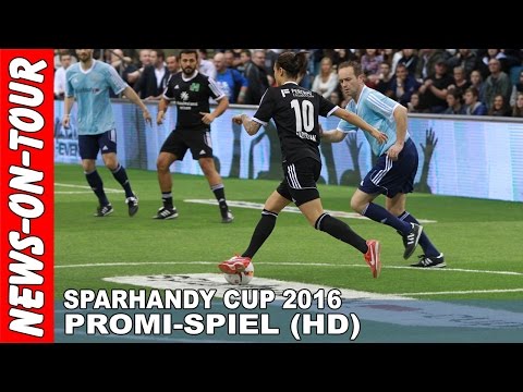 Sparhandy Cup 2016 (HD) Promi Spiel: Team Lukas Podolski vs. Team Elton (Mickie Krause) Gummersbach