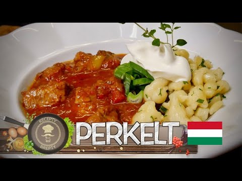 PERKELT "GOULASH" aus Schweinefleisch- und Schmalzknödeln