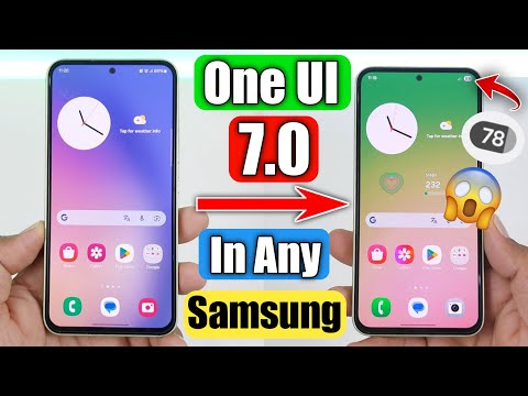 Install Samsung One UI 7.0 Look In Any Samsung 🔥🔥🔥