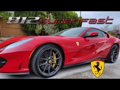 First Time Driving the Ferrari 812 Superfast!!!