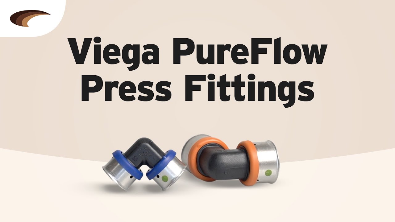 Viega PEX Press PureFlow Polymer Fittings