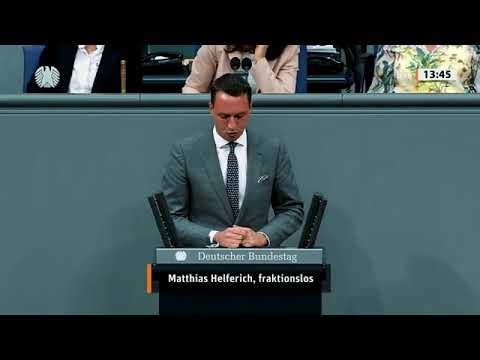 Starke Rede im Bundestag: Matthias Helferich rechnet mit der verlogenen Politik der Regierung ab.