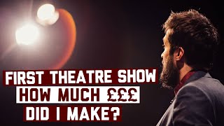 My First Theatre Show: How Much I Made, Tips and Tricks | Sylar