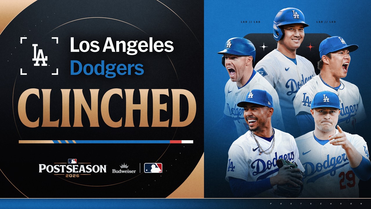 THE DODGERS' JOURNEY TO DEFEND THEIR CROWN! How Los Angeles won the NL West for a 5th straight year!