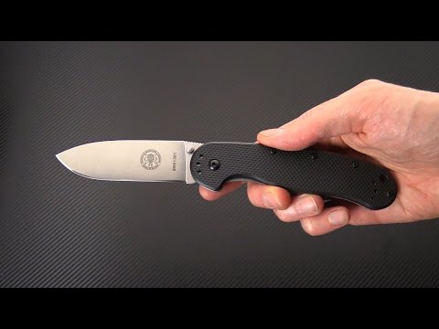  EDC нож Esee Knives Avispa D2 Nylon Black (BRK1302)