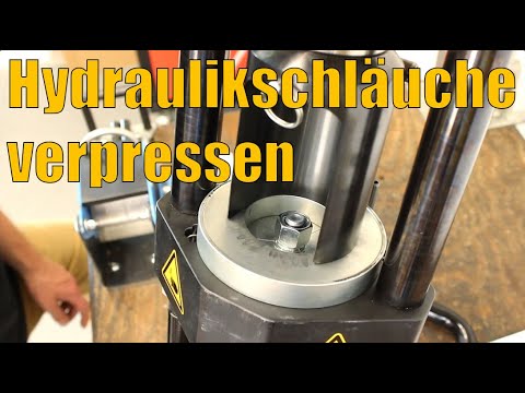 Parker KarryKrimp 1 – Schlauchpresse im Einsatz | Hydraulikschläuche richtig verpressen
